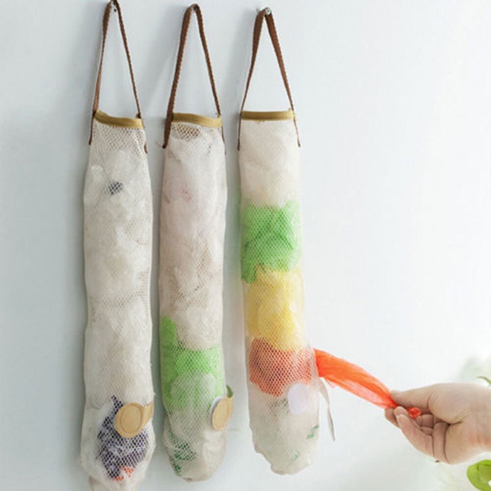 Hanging Mesh Vegetable Storage Bag 11 x 48 cm by HitMyNeed