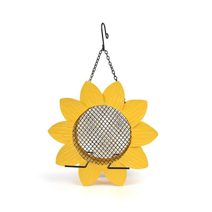 Hanging Metal Sunflower Bird Feeder by HitMyNeed
