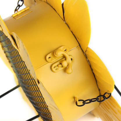 Hanging Metal Sunflower Bird Feeder by HitMyNeed