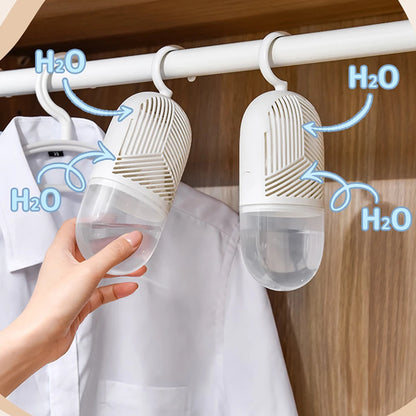 Hanging Moisture Absorber Box with Water Collector by HitMyNeed