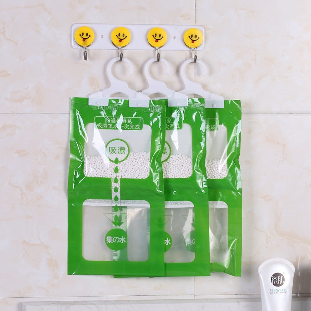 Hanging Moisture Absorber Desiccant Bag 500ml by HitMyNeed