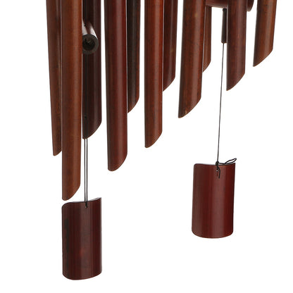 Hanging Natural Bamboo Wind Chimes 65cm by HitMyNeed