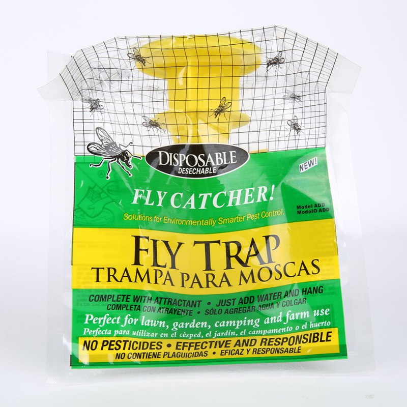 Hanging Outdoor Fly Trap Disposable Catcher by HitMyNeed