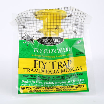 Hanging Outdoor Fly Trap Disposable Catcher by HitMyNeed