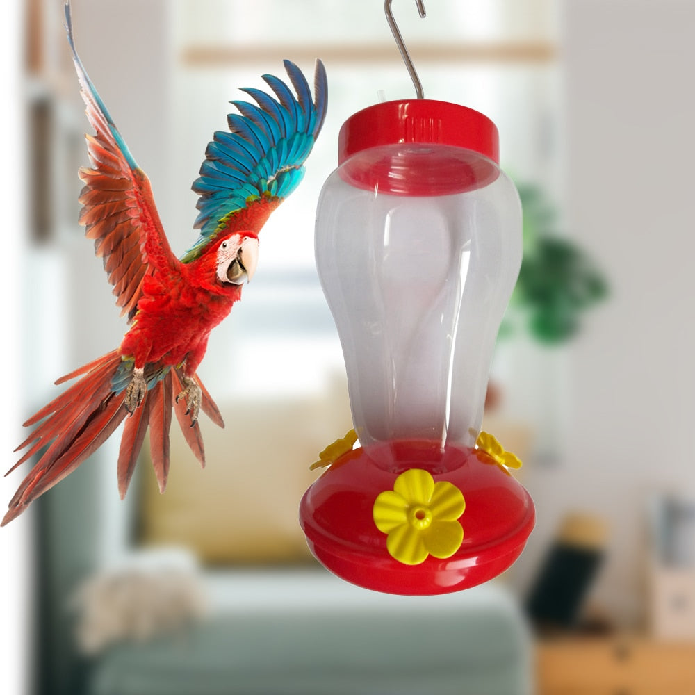 Hanging Plastic Hummingbird Feeder 18cm by HitMyNeed