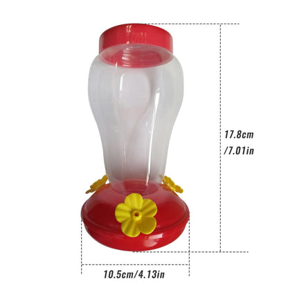 Hanging Plastic Hummingbird Feeder 18cm by HitMyNeed