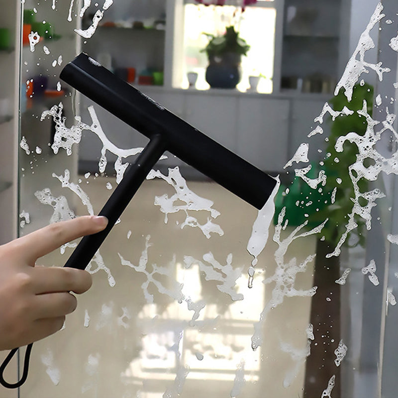 Hanging Shower Glass Wiper with Hook by HitMyNeed
