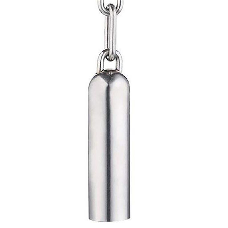 Hanging Stainless Steel Parrot Bell Toy by HitMyNeed