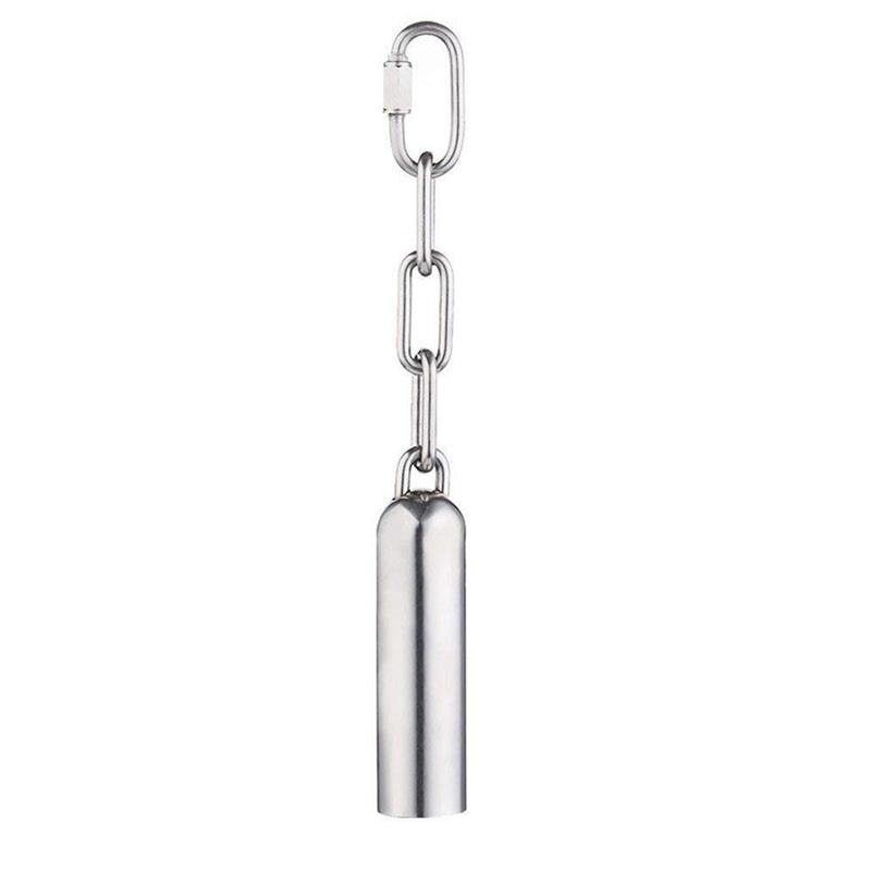 Hanging Stainless Steel Parrot Bell Toy by HitMyNeed