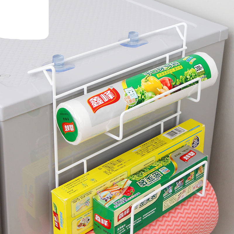 Hanging Steel Kitchen Storage Rack with Suction Cups by HitMyNeed