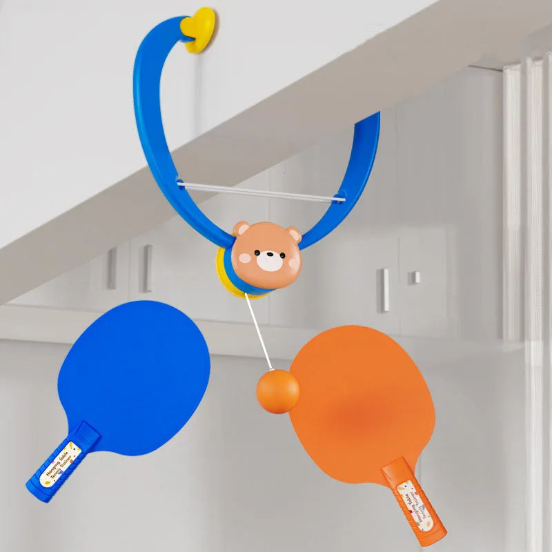 Hanging Table Tennis Trainer Set for Kids & Adults by HitMyNeed