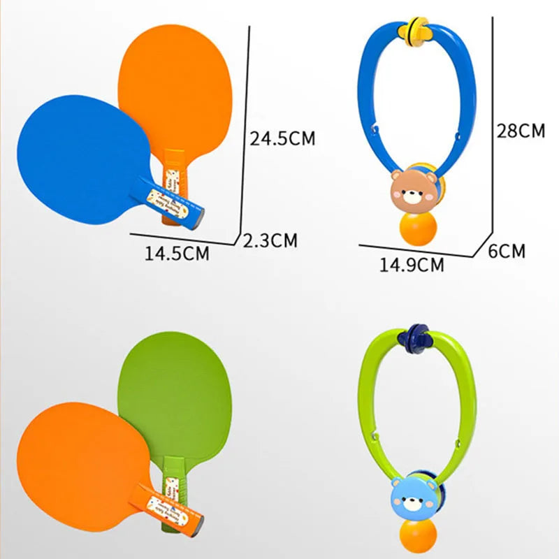 Hanging Table Tennis Trainer Set for Kids & Adults by HitMyNeed