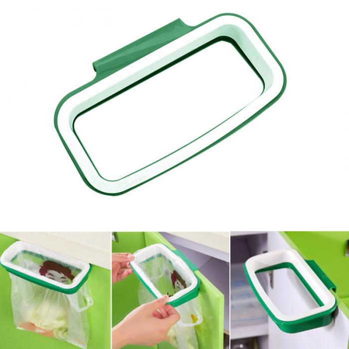 Hanging Trash Bag Holder for Cabinets & Doors by HitMyNeed