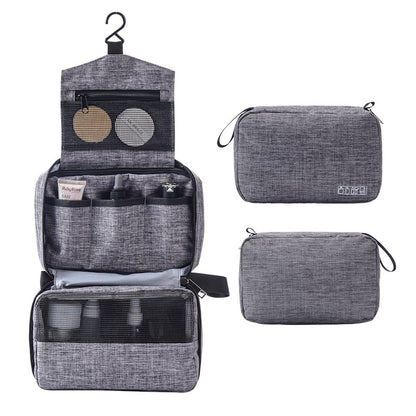 Hanging Travel Cosmetic Bag with Multiple Compartments by HitMyNeed