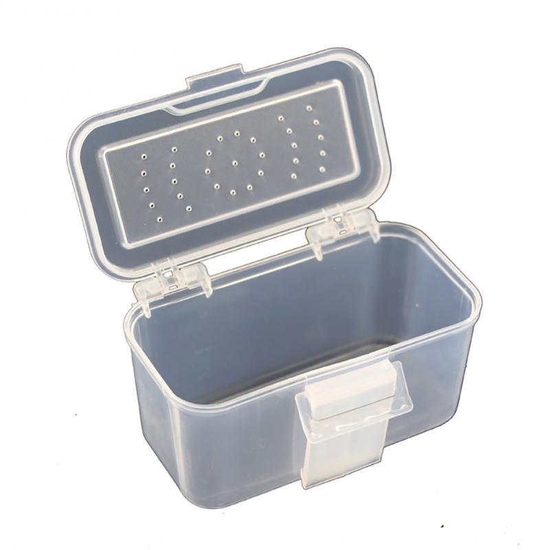 Hanging Waist Plastic Live Bait Box with Vent Lid by HitMyNeed