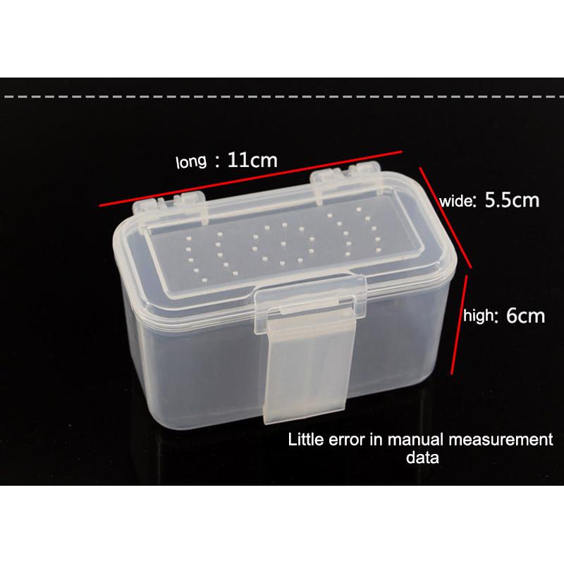 Hanging Waist Plastic Live Bait Box with Vent Lid by HitMyNeed