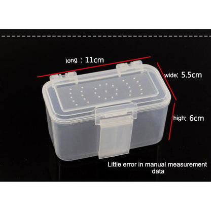 Hanging Waist Plastic Live Bait Box with Vent Lid by HitMyNeed