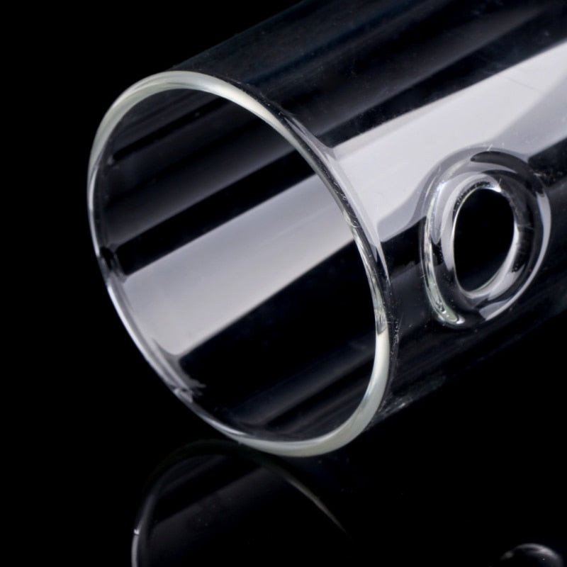 Hanging Wall Glass Vase - 15 cm Cylindrical Planter by HitMyNeed