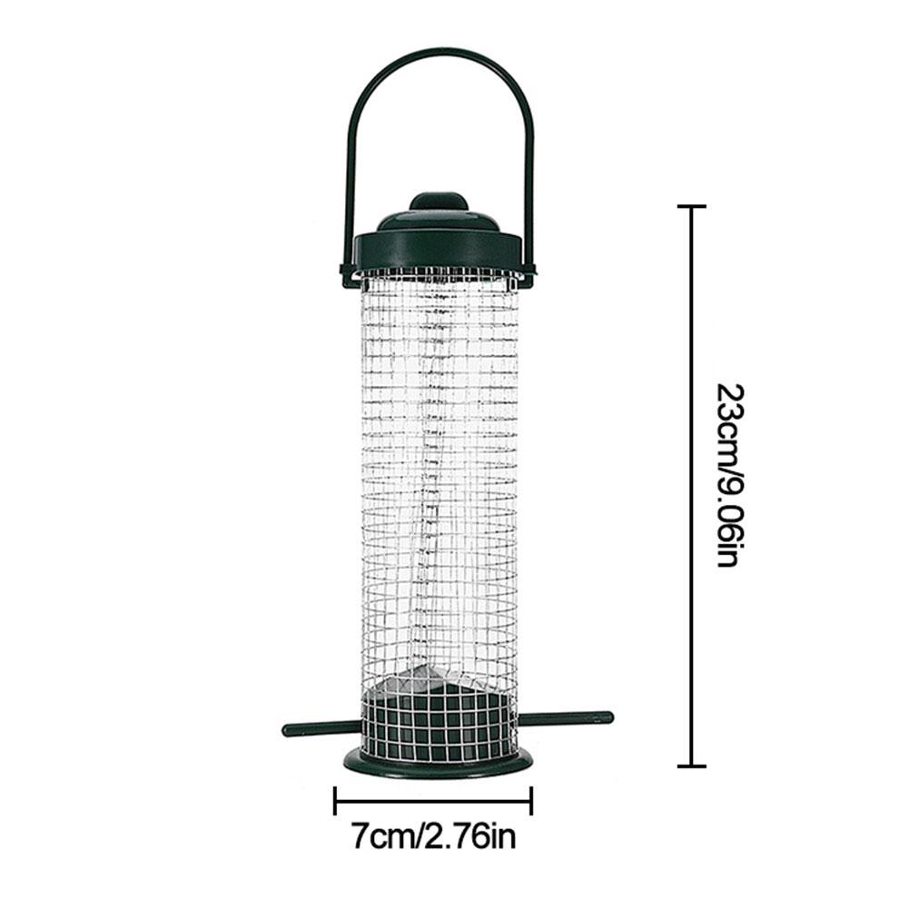 Hanging Wire Mesh Bird Feeder for Nuts and Seeds by HitMyNeed