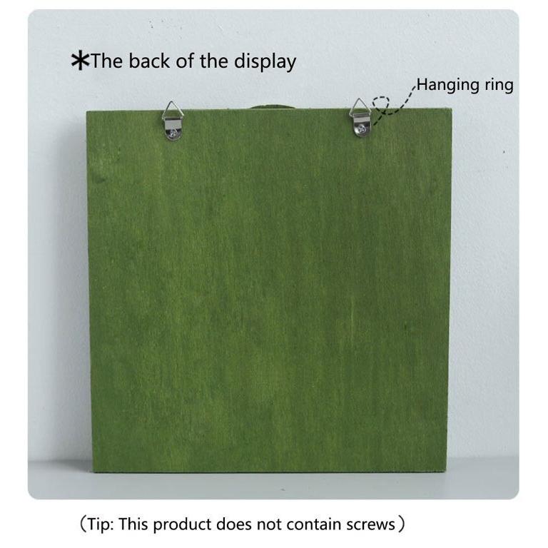Hanging Wooden Perpetual Wall Calendar by HitMyNeed