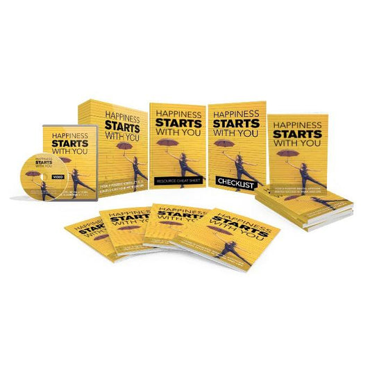 Happiness Starts With You Positive Attitude Ebook by HitMyNeed
