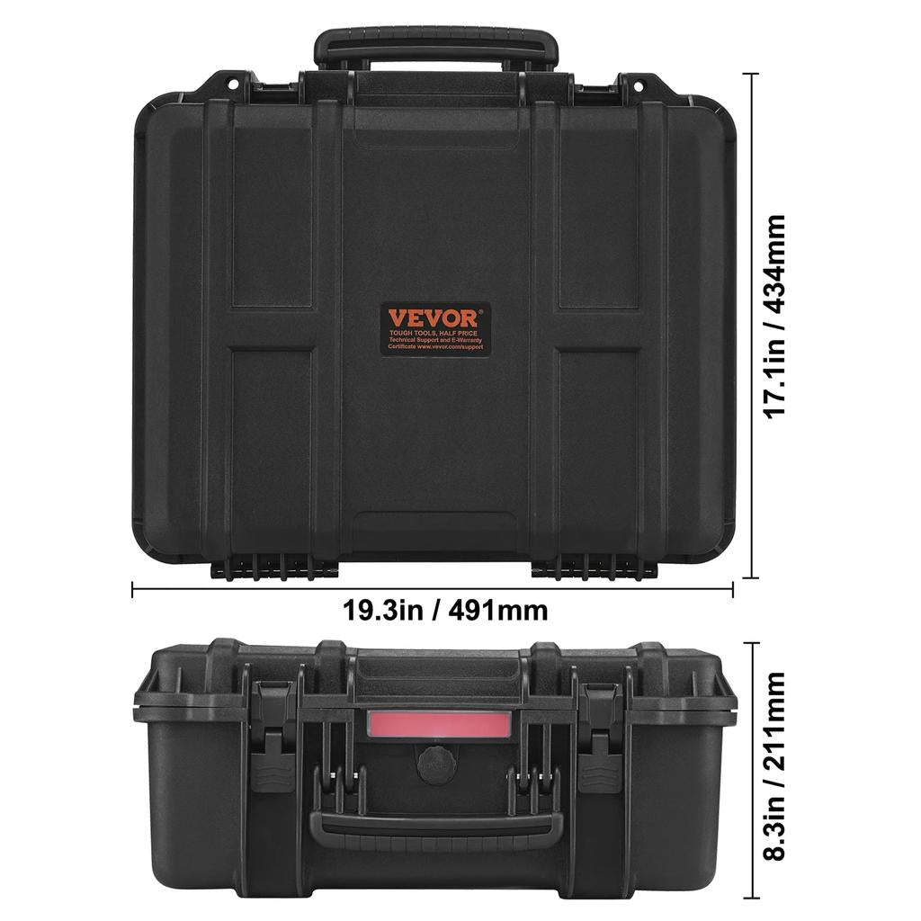 Hard Lockable Pistol Case with Pre-Cut Foam by HitMyNeed