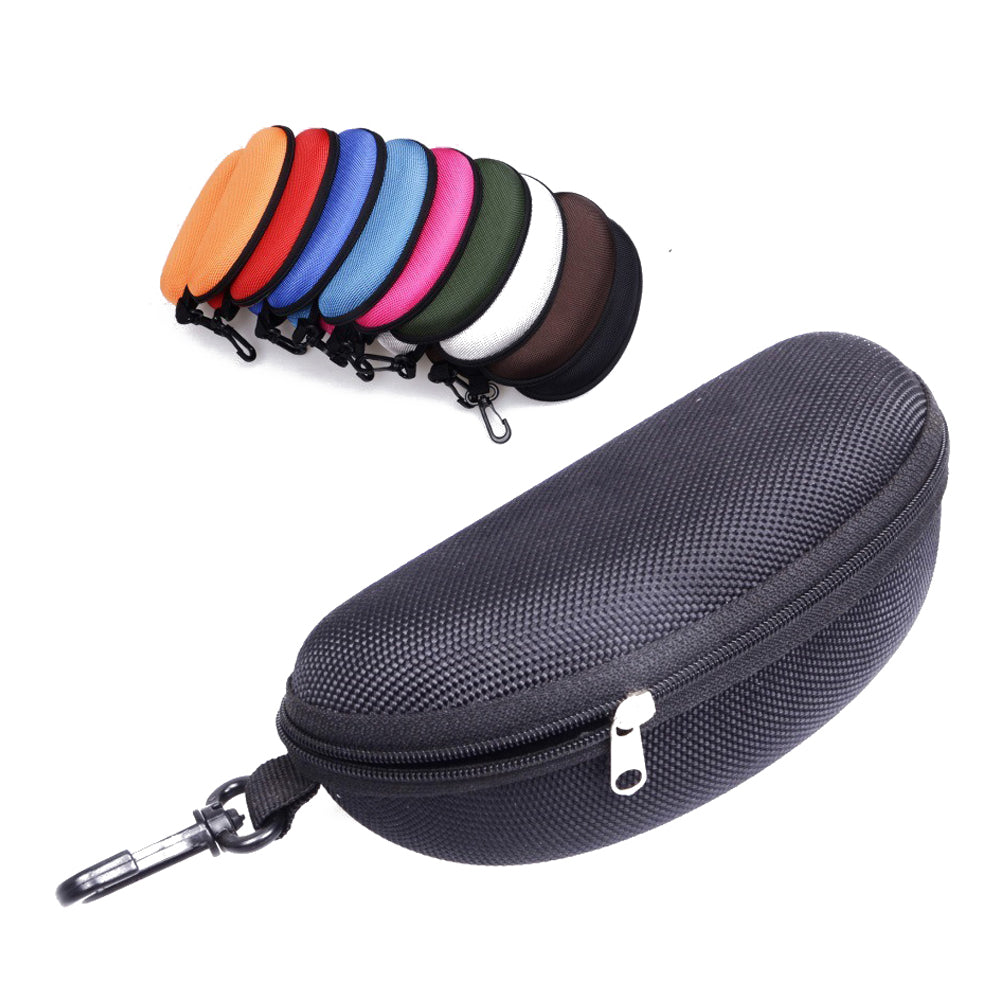 Hard Shell Zipper Glasses Case Travel Pouch by HitMyNeed