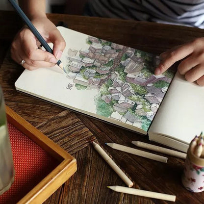 Hardbound Sketchbook Creative Notebook A5, 288 Pages by HitMyNeed
