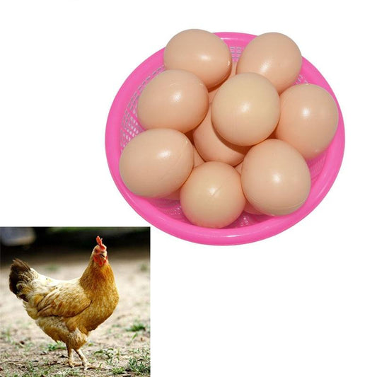 Hatching Simulation Dummy Chicken Eggs, 7 Pack by HitMyNeed