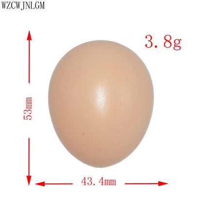 Hatching Simulation Dummy Chicken Eggs, 7 Pack by HitMyNeed
