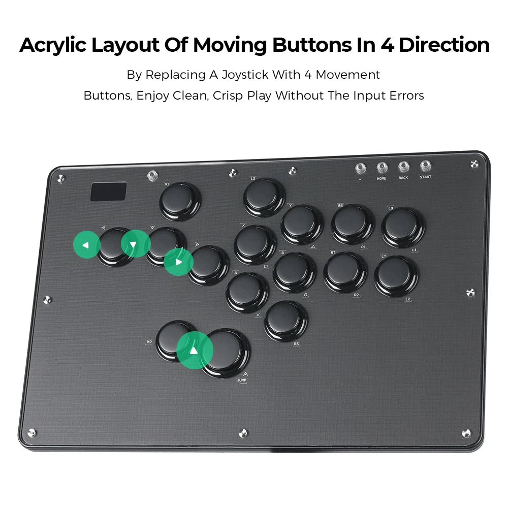 HautePad U16 Leverless Hitbox Arcade Controller by HitMyNeed