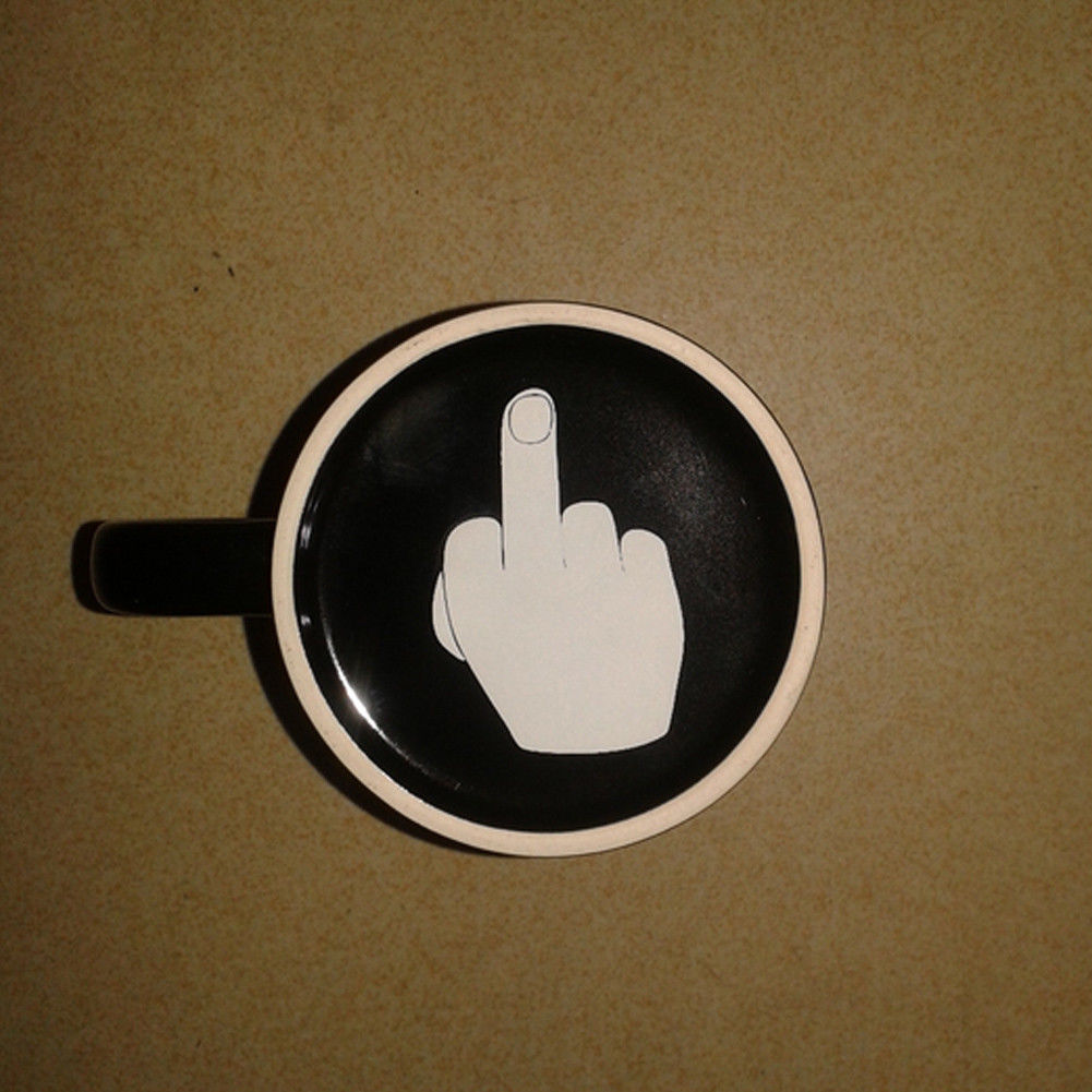 Have a Nice Day Funny Coffee Mug, 10oz Ceramic by HitMyNeed