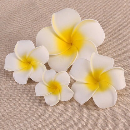 Hawaiian Flower Hair Clips Set of 4 by HitMyNeed