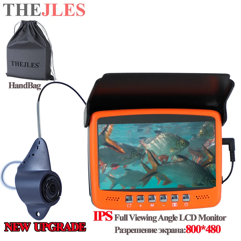 HD 1000 Line Ice Fishing Underwater Camera 4.3" IPS by HitMyNeed
