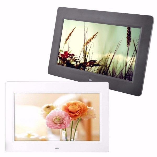 HD Digital Photo Frame with Alarm Clock and Video by HitMyNeed