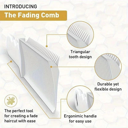 Head Comb Flat Push Hair Cutting Guide Tool by HitMyNeed