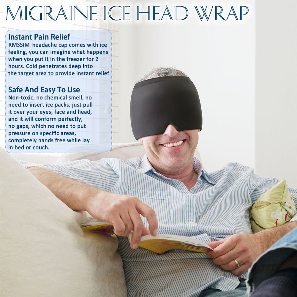 Headache & Migraine Relief Gel Therapy Cap by HitMyNeed