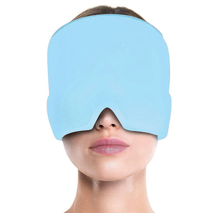Headache & Migraine Relief Gel Therapy Cap blue by HitMyNeed