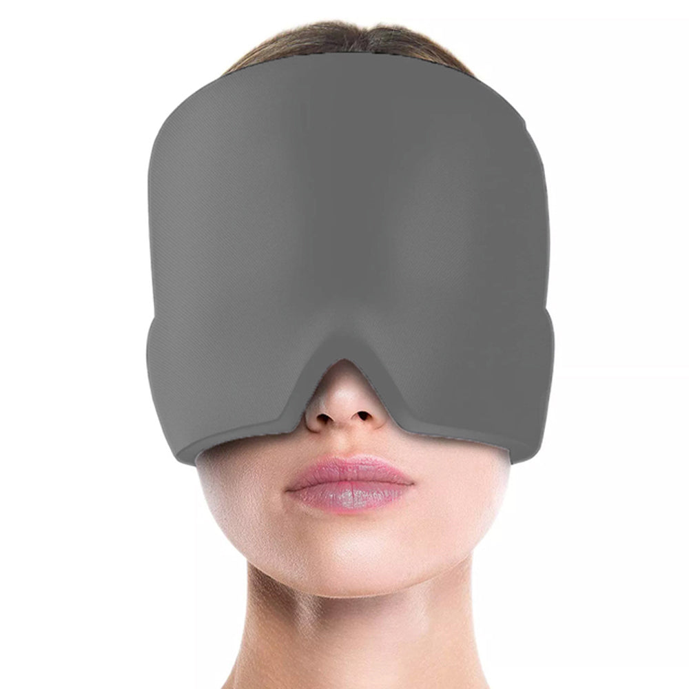 Headache & Migraine Relief Gel Therapy Cap gray by HitMyNeed