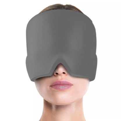 Headache & Migraine Relief Gel Therapy Cap gray by HitMyNeed