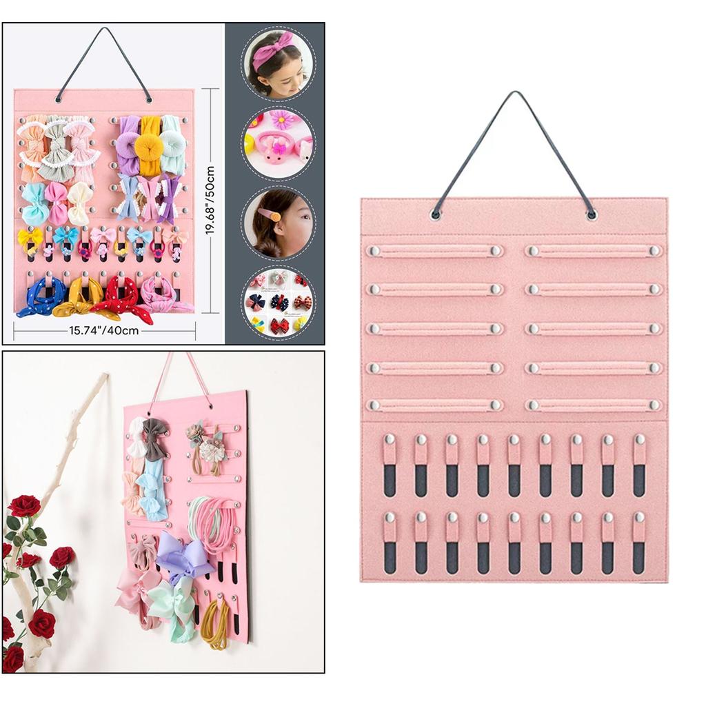 Headband and Bow Holder Organizer for Baby Girls by HitMyNeed