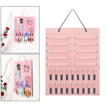 Headband and Bow Holder Organizer for Baby Girls by HitMyNeed
