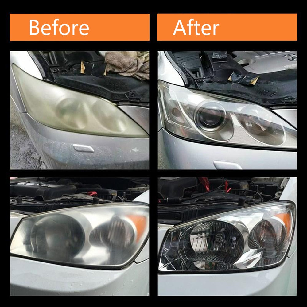 Headlight Restoration Kit 8-Piece Set by HitMyNeed
