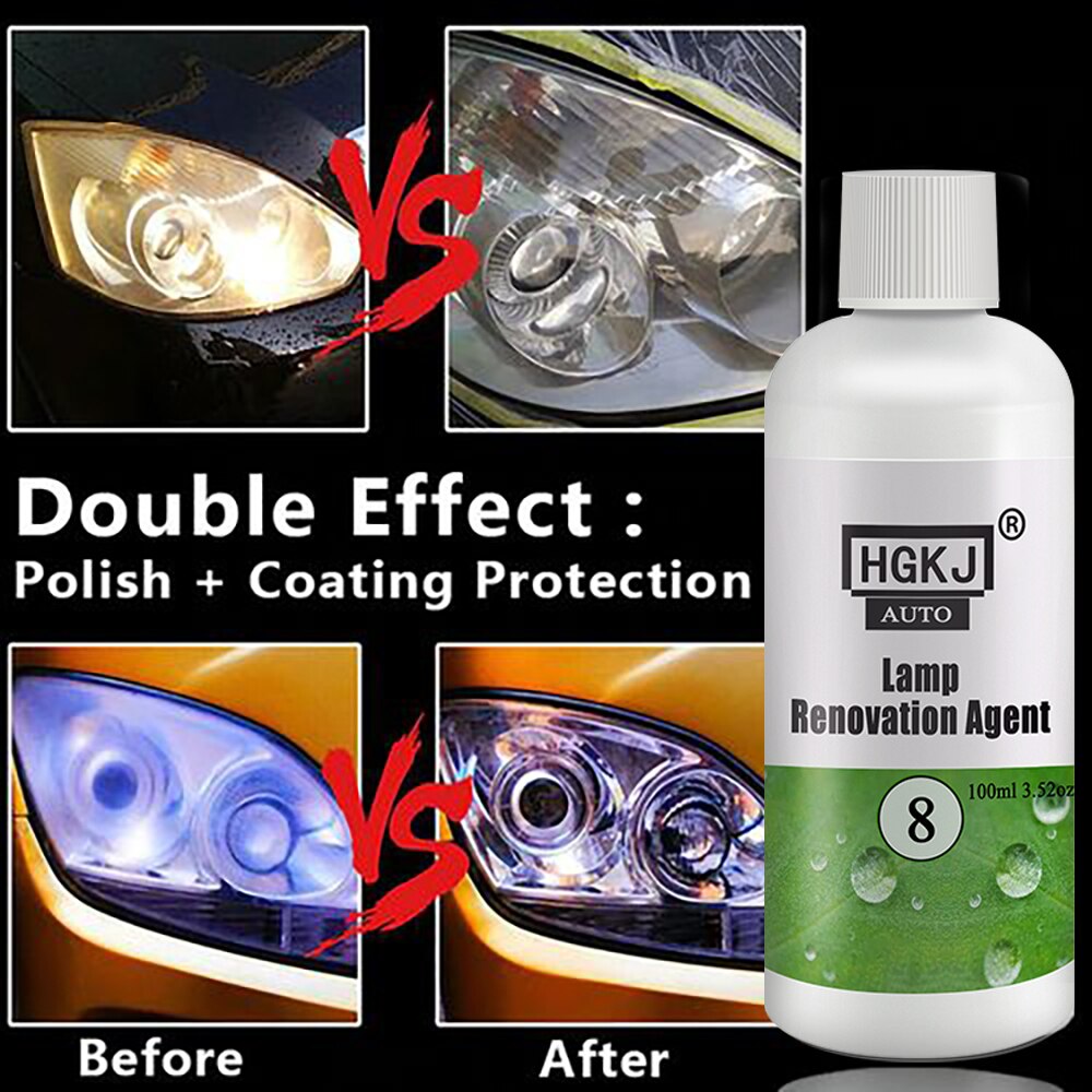 Headlight Restoration & Polishing Repair Kit by HitMyNeed