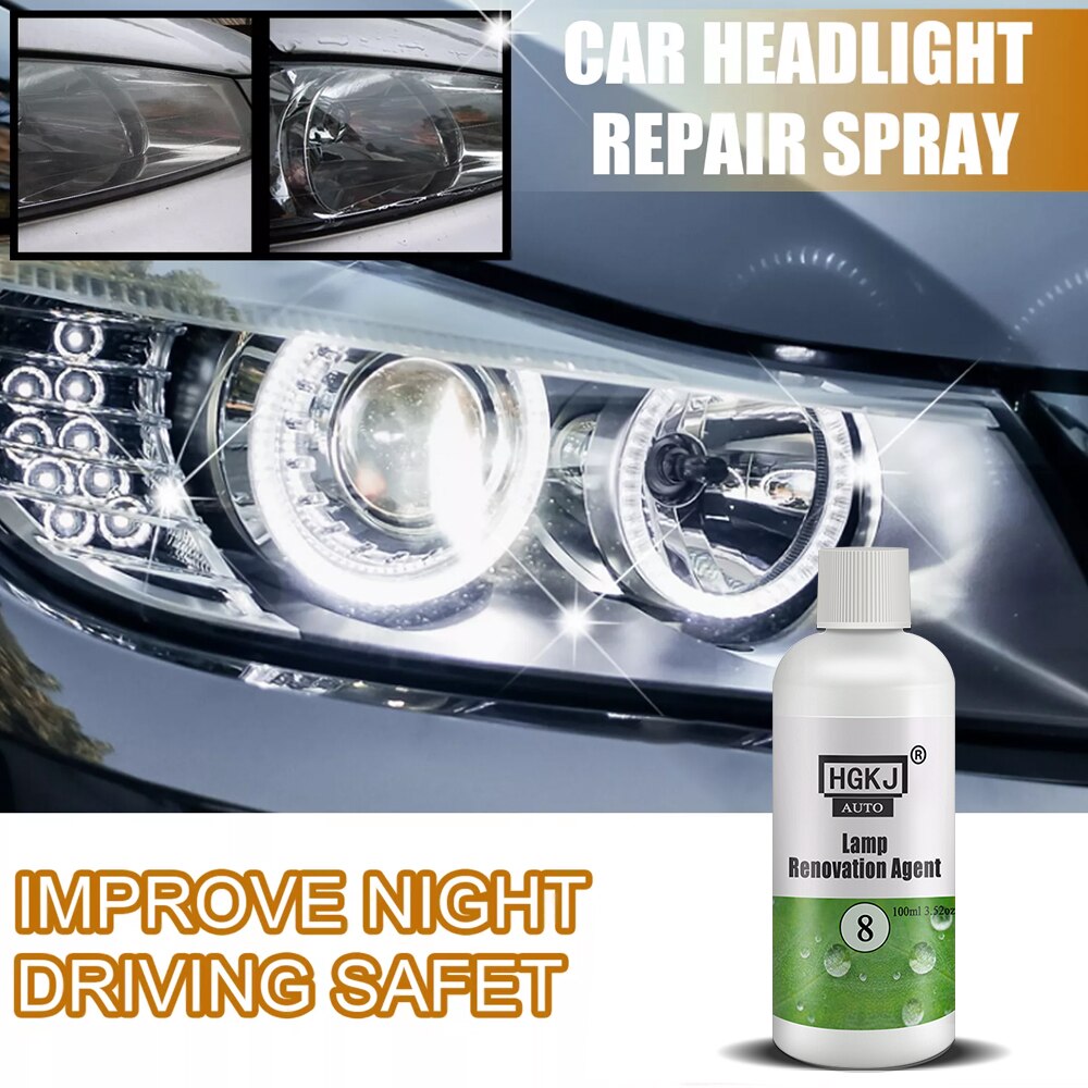Headlight Restoration & Polishing Repair Kit 50-ml by HitMyNeed