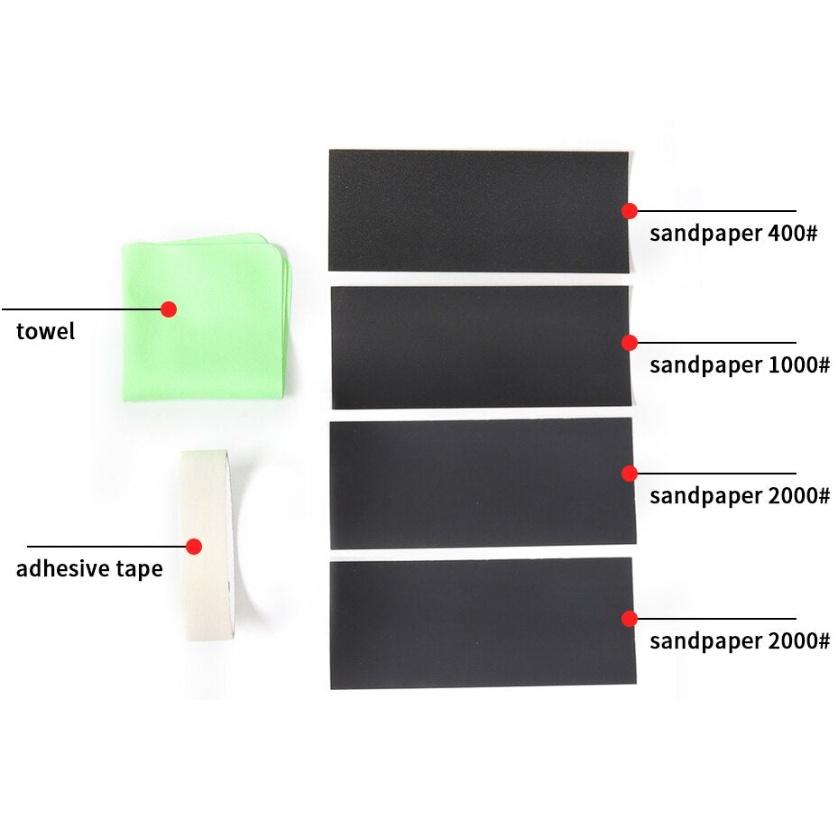Headlight Restoration & Polishing Repair Kit by HitMyNeed