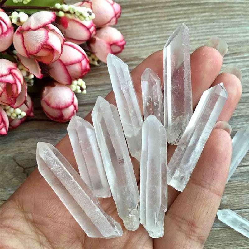 Healing Clear Quartz Luck Stone for Positivity by HitMyNeed