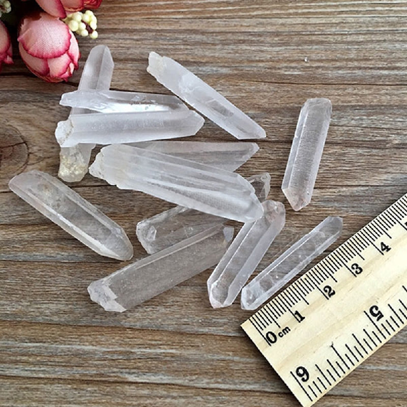 Healing Clear Quartz Luck Stone for Positivity by HitMyNeed