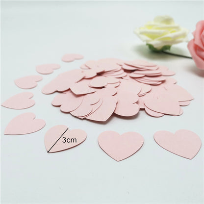 Heart Confetti Party Decor, Cardstock, 100 Pcs by HitMyNeed
