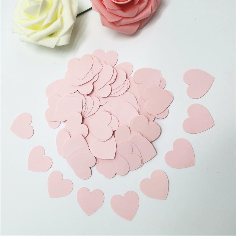 Heart Confetti Party Decor, Cardstock, 100 Pcs by HitMyNeed